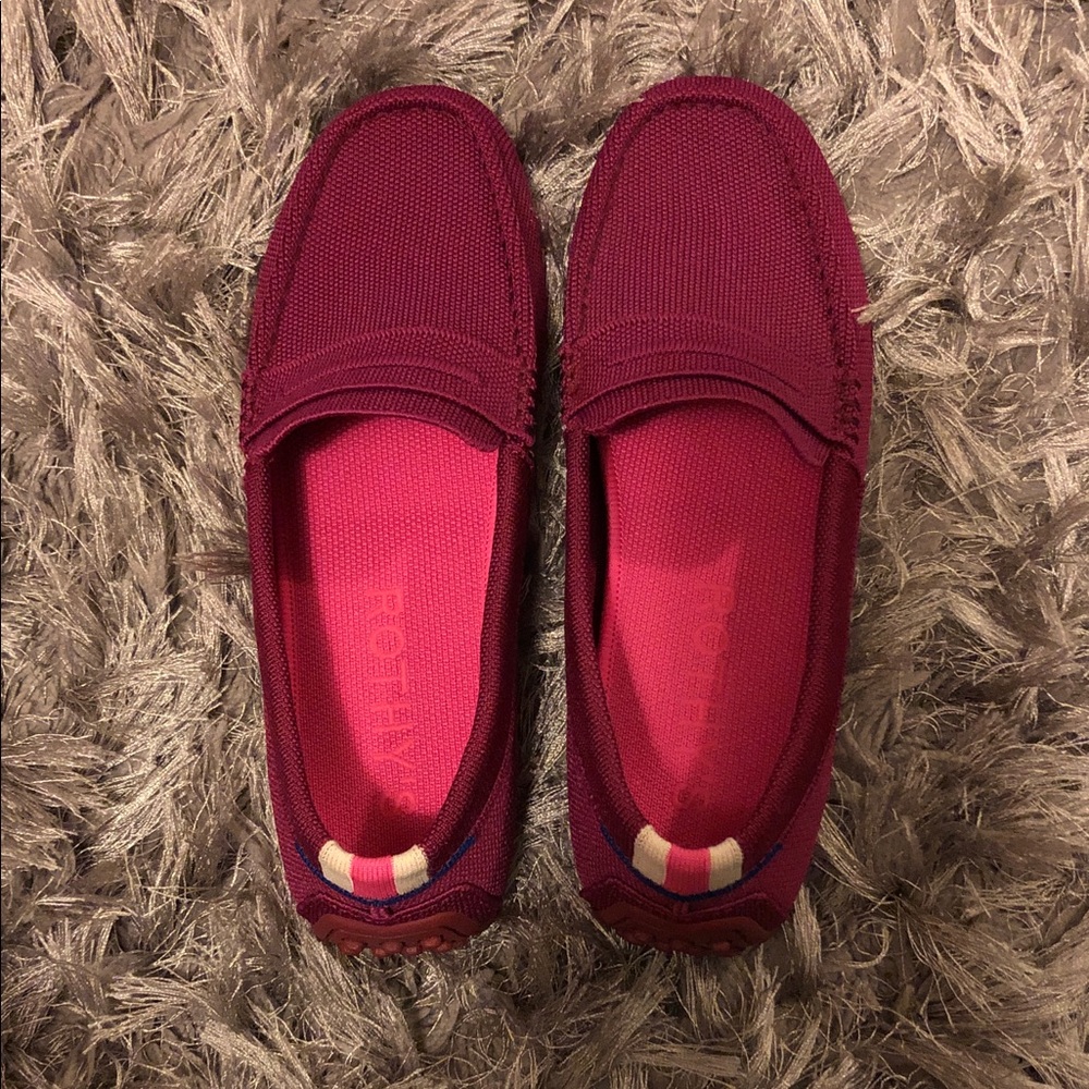 Driving loafers ROTHY’s Raspberry slip on Penny driver